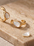 Luna Pearl Hoops