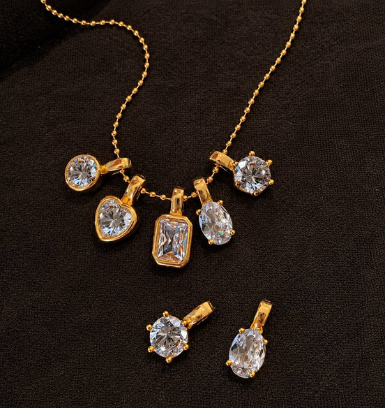 Crystal Charm Necklace