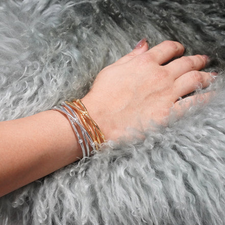 Double Infinity Bracelet Silver