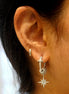 Elara Star Hoops