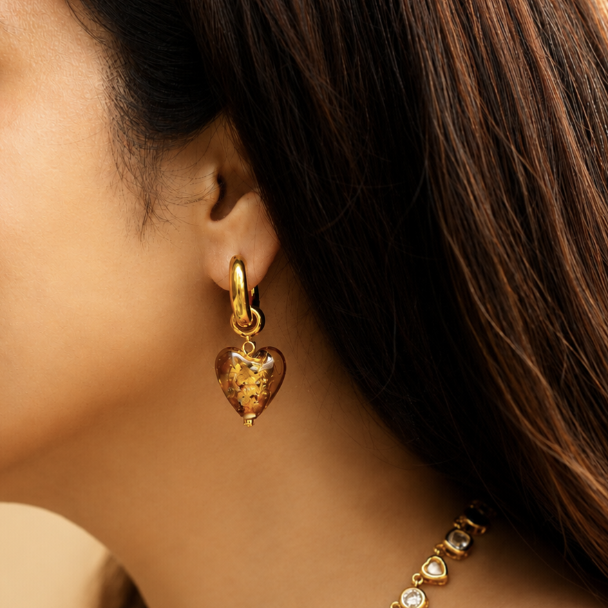 Honey Heart Hoops