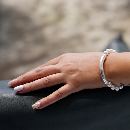 Opaline Arc Bracelet