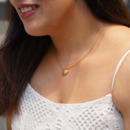 Golden Shell Necklace