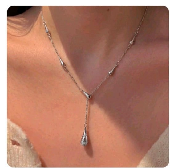 Silver Rain Chain