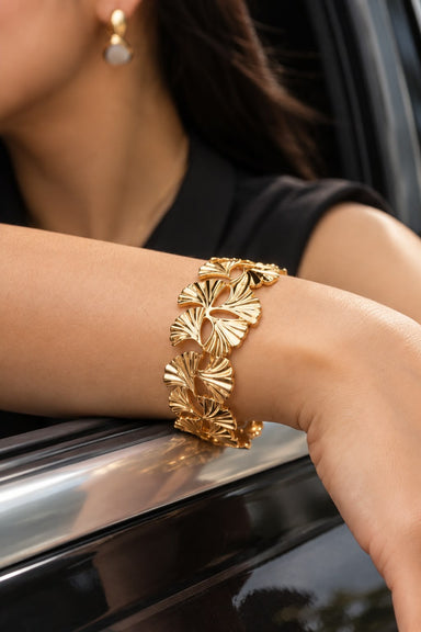 Golden Leaf Cuff